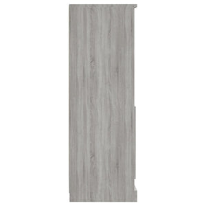 Credenza Grigio Sonoma 36x35,5x103,5 cm in Legno Multistrato 816326