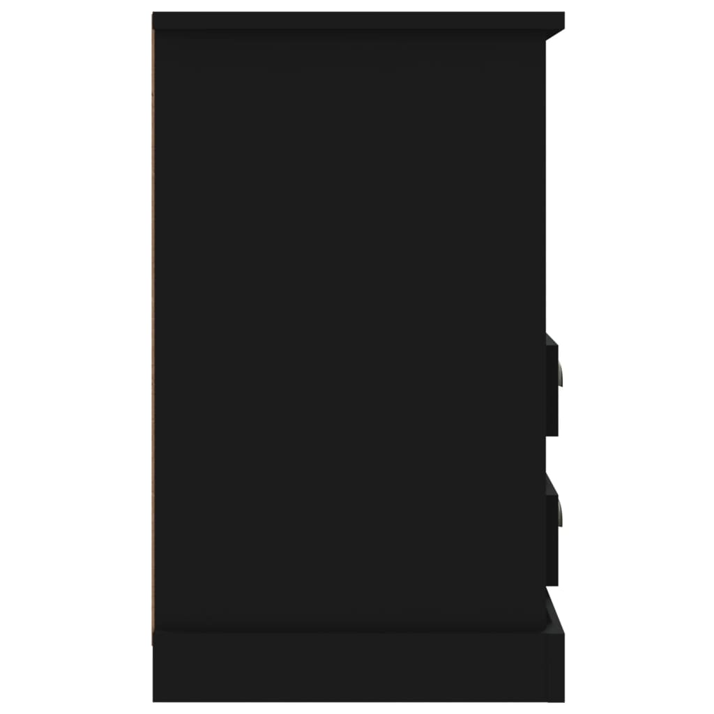 Comodini 2 pz Neri 43x36x60 cm