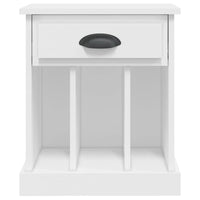 Comodini 2 pz Bianchi 43x36x50 cm 816345