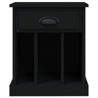 Comodini 2 pz Neri 43x36x50 cm 816347