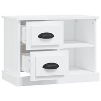 Comodino Bianco 60x35,5x45 cm 816368