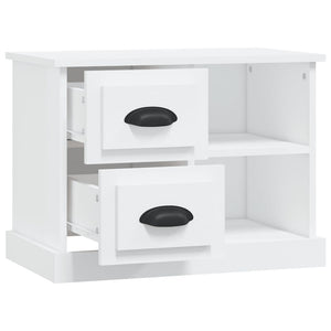 Comodino Bianco 60x35,5x45 cm 816368