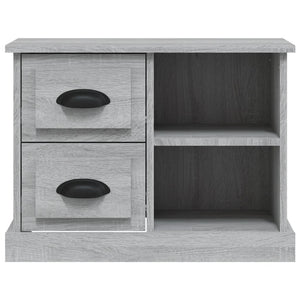 Comodino Grigio Sonoma 60x35,5x45 cm 816374