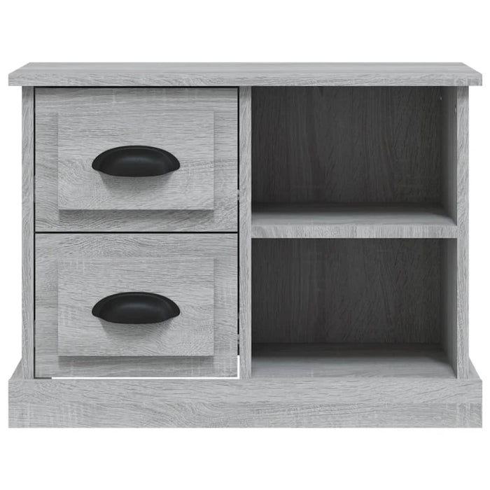 Comodino Grigio Sonoma 60x35,5x45 cm 816374