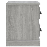 Comodino Grigio Sonoma 60x35,5x45 cm 816374