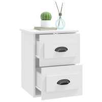 Comodino a Parete Bianco 41,5x36x53 cm 816392