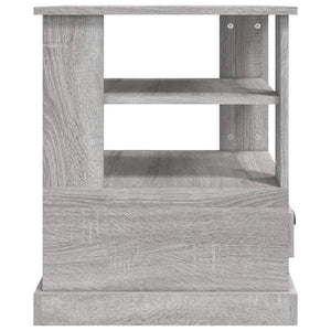 Tavolino Grigio Sonoma 50x50x60 cm in Legno Multistrato 816414