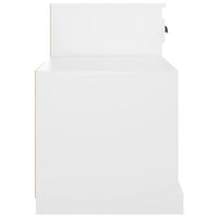 Scarpiera Bianca 100x42x60 cm in Legno Multistrato 816416