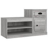 Scarpiera Grigio Sonoma 100x42x60 cm in Legno Multistratocod mxl 127116