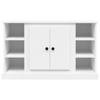 Credenza Bianca 100x35,5x60 cm in Legno Multistrato 816440