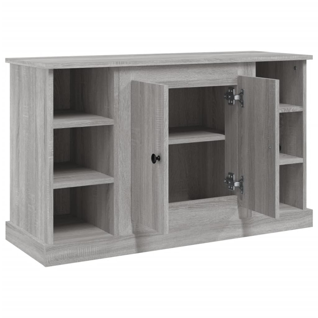 Credenza Grigio Sonoma 100x35,5x60 cm in Legno Multistrato 816446