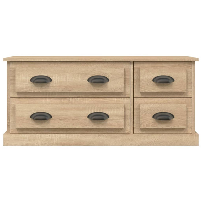 Mobile per TV Rovere Sonoma 100x35,5x45 cm in Legno Multistrato 816451
