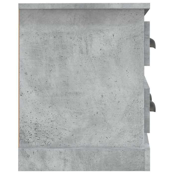 Mobile Porta TV Grigio Cemento 100x35,5x45cm Legno Multistrato 816452