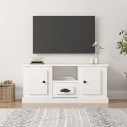 Mobile Porta TV-Mobile per TV-Credenza TV Bianco 100x35,5x45 cm in Legno Multistrato 947162