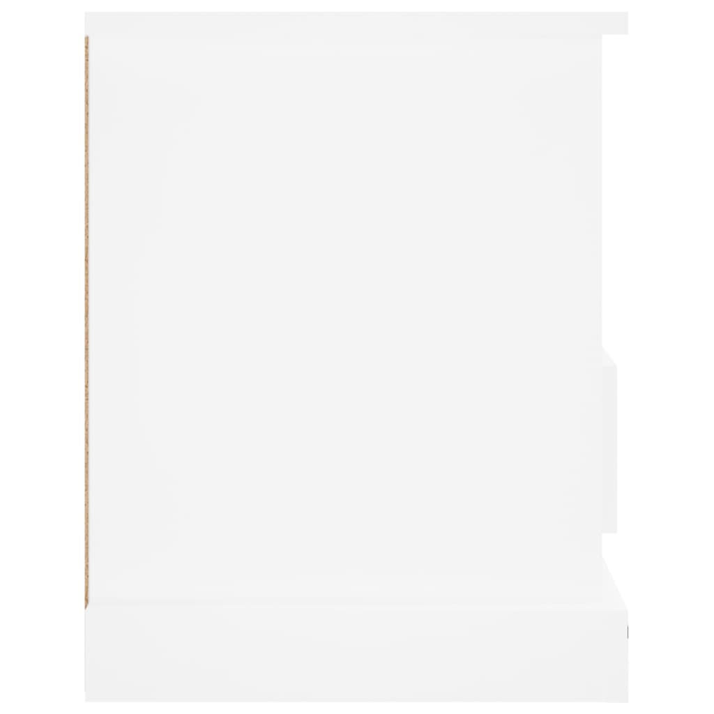 Mobile Porta TV Bianco 93x35,5x45 cm in Legno Multistrato 816464