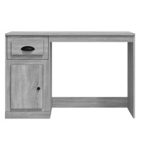 Scrivania Cassetto Grigio Sonoma 115x50x75 cm Legno Multistrato 816478