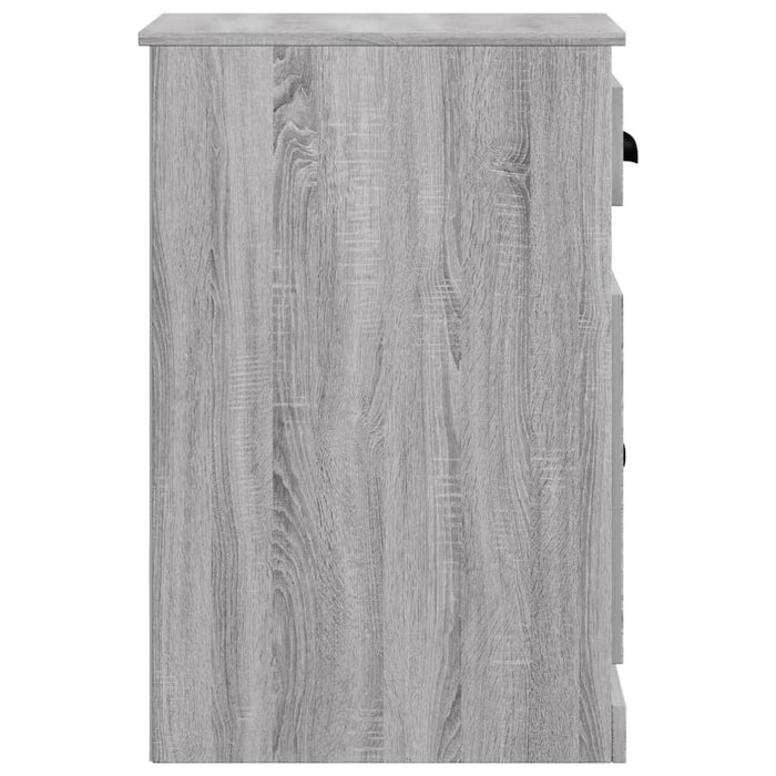 Mobiletto Cassetto Grigio Sonoma 40x50x75 cm Legno Multistrato 816486
