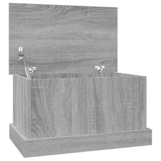 Contenitore Grigio Sonoma 50x30x28 cm Legno Multistrato 816502