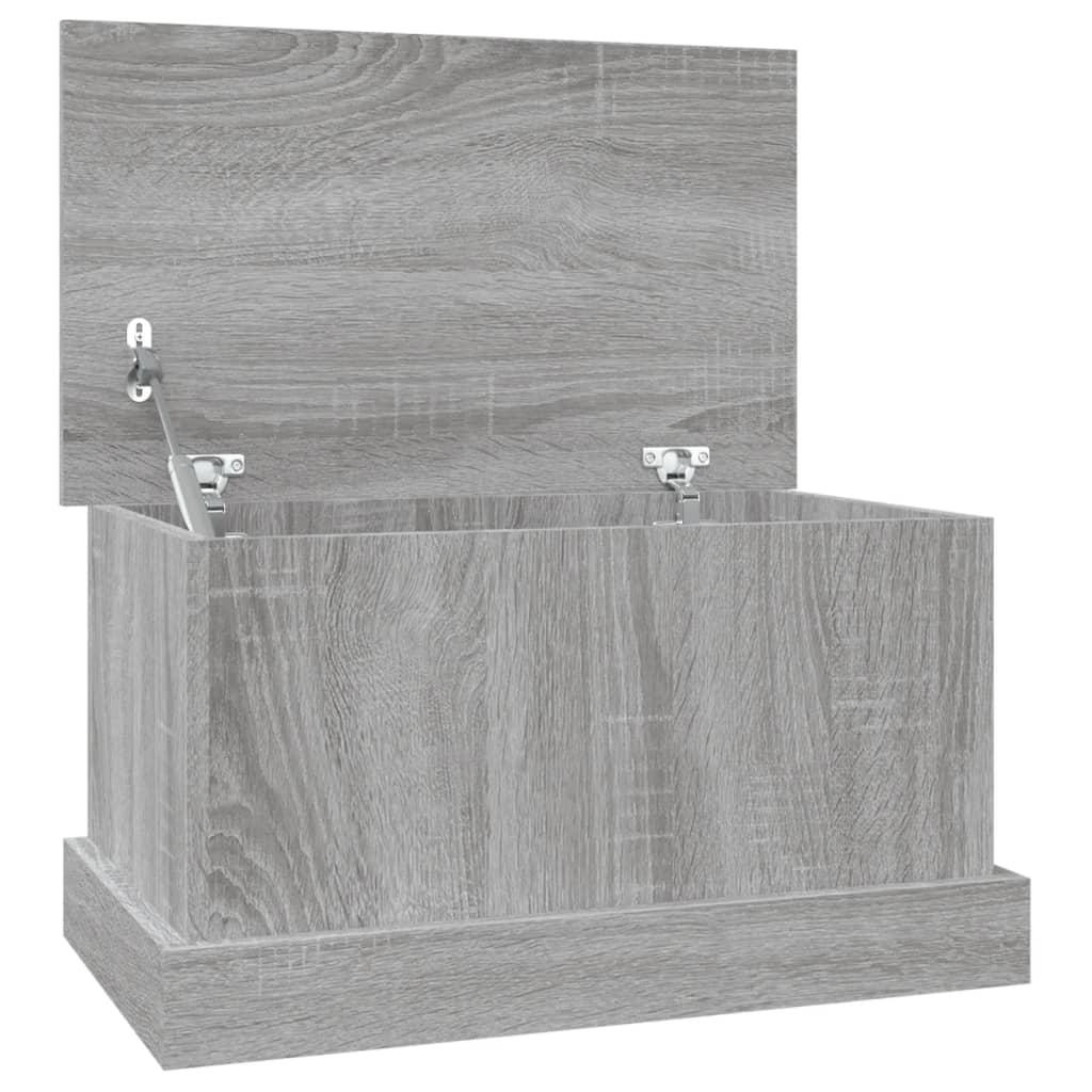 Contenitore Grigio Sonoma 50x30x28 cm Legno Multistratocod mxl 79540