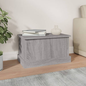 Contenitore Grigio Sonoma 50x30x28 cm Legno Multistratocod mxl 79540
