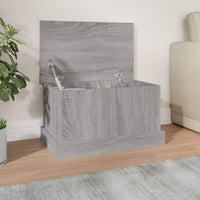 Contenitore Grigio Sonoma 50x30x28 cm Legno Multistratocod mxl 79540