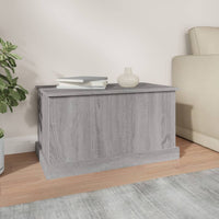 Contenitore Grigio Sonoma 70x40x38 cm Legno Multistratocod mxl 127377