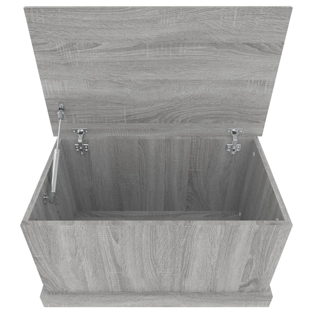 Contenitore Grigio Sonoma 70x40x38 cm Legno Multistrato 816510