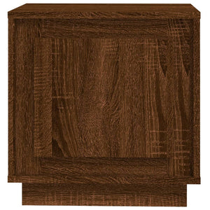 Comodino Rovere Marrone 44x35x45 cm in Legno Multistrato 819850