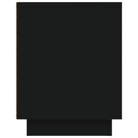 Mobile Porta TV Nero 80x35x45 cm in Legno Multistrato 819853