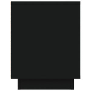 Mobile Porta TV Nero 80x35x45 cm in Legno Multistrato 819853