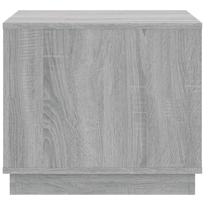 Tavolino da Salotto-Tavolino da soggiorno-Tavolo Grigio Sonoma 51x50x44 cm Legno Multistrato