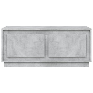 Tavolino Salotto Grigio Cemento 102x50x44 cm Legno Multistrato 819880