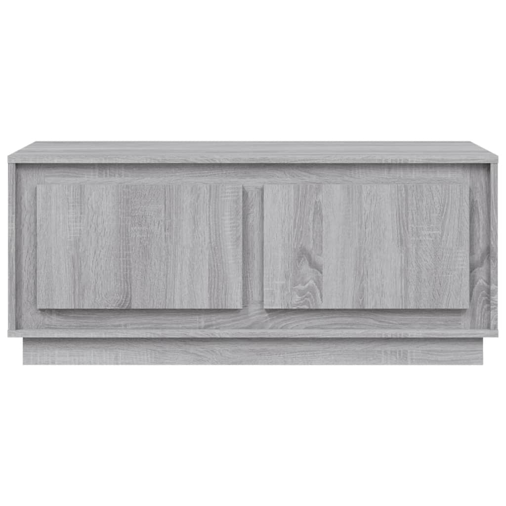 Tavolino da Salotto Grigio Sonoma 102x50x44cm Legno Multistrato 819882