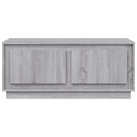 Tavolino da Salotto Grigio Sonoma 102x50x44cm Legno Multistrato 819882