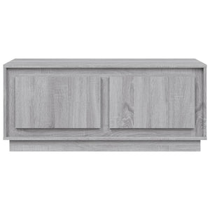 Tavolino da Salotto Grigio Sonoma 102x50x44cm Legno Multistrato 819882
