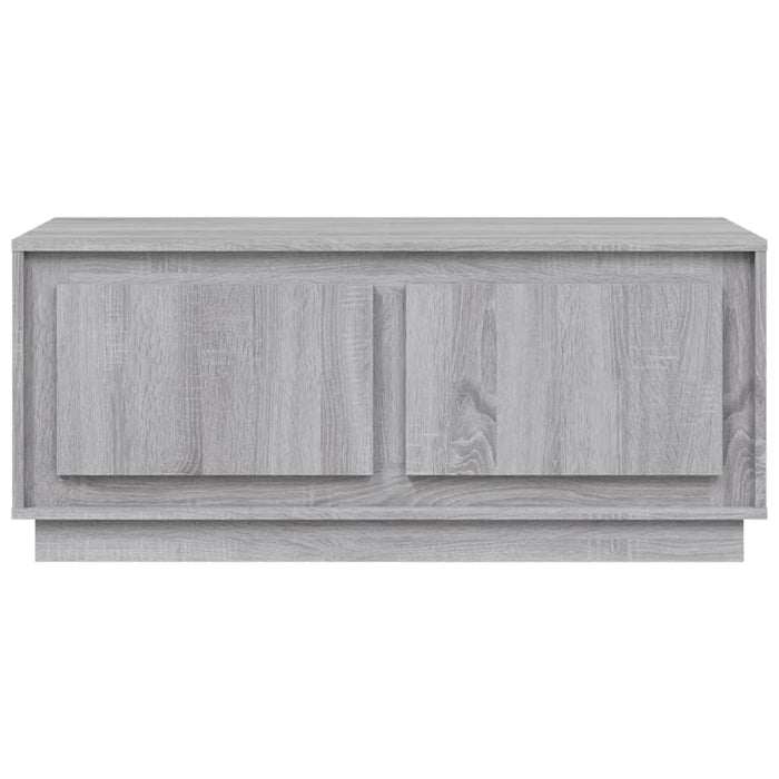Tavolino da Salotto Grigio Sonoma 102x50x44cm Legno Multistrato 819882