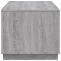 Tavolino da Salotto Grigio Sonoma 102x50x44cm Legno Multistrato 819882