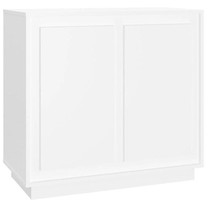 Credenza Bianca 80x34x75 cm in Legno Multistrato 819884
