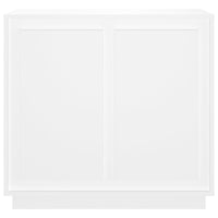 Credenza Bianca 80x34x75 cm in Legno Multistrato 819884