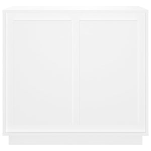Credenza Bianca 80x34x75 cm in Legno Multistrato 819884