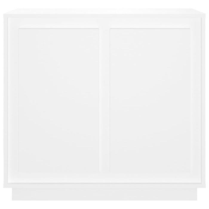 Credenza Bianca 80x34x75 cm in Legno Multistrato 819884