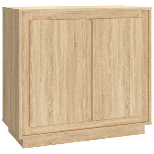 Credenza Rovere Sonoma 80x34x75 cm in Legno Multistratocod mxl 105897