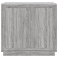Credenza Grigio Sonoma 80x34x75 cm in Legno Multistrato 819890