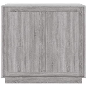 Credenza Grigio Sonoma 80x34x75 cm in Legno Multistrato 819890
