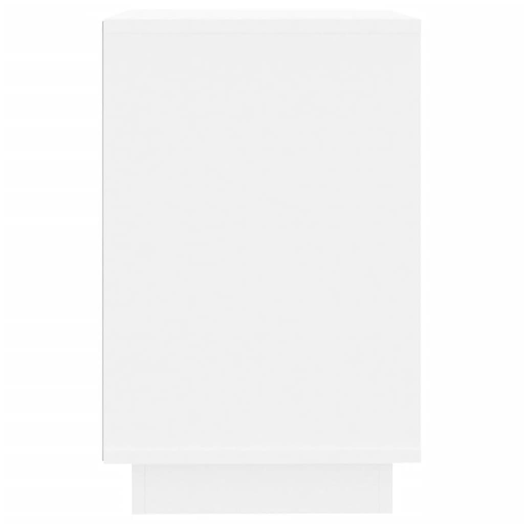 Credenza-Buffet-Armadio da cucina Bianca 102x35x60 cm in Legno Multistrato