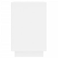 Credenza-Buffet-Armadio da cucina Bianca 102x35x60 cm in Legno Multistrato