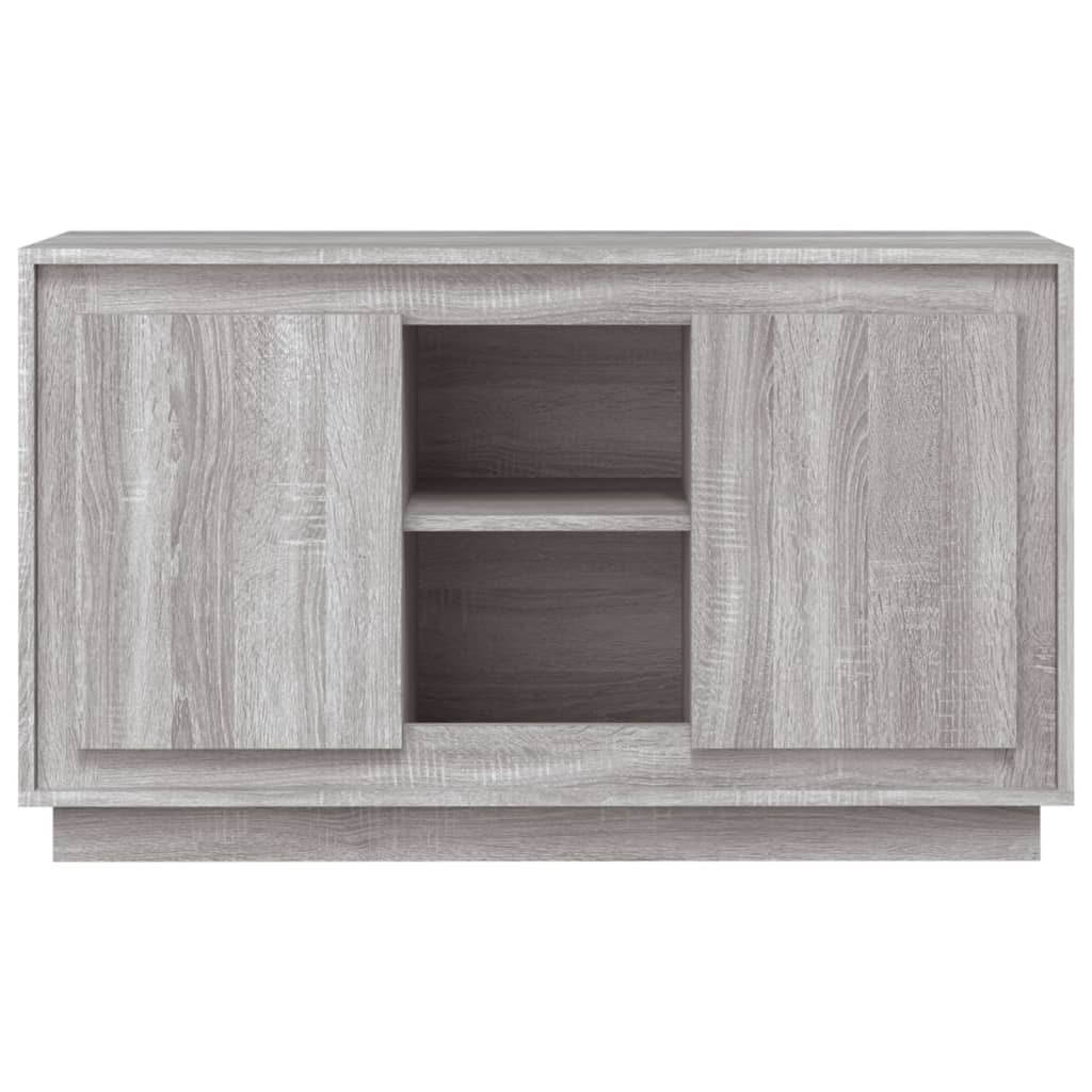 Credenza Grigio Sonoma 102x35x60 cm in Legno Multistrato 831883