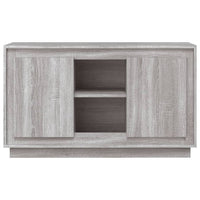 Credenza Grigio Sonoma 102x35x60 cm in Legno Multistrato 831883