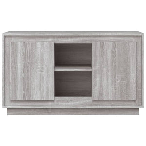 Credenza Grigio Sonoma 102x35x60 cm in Legno Multistrato 831883