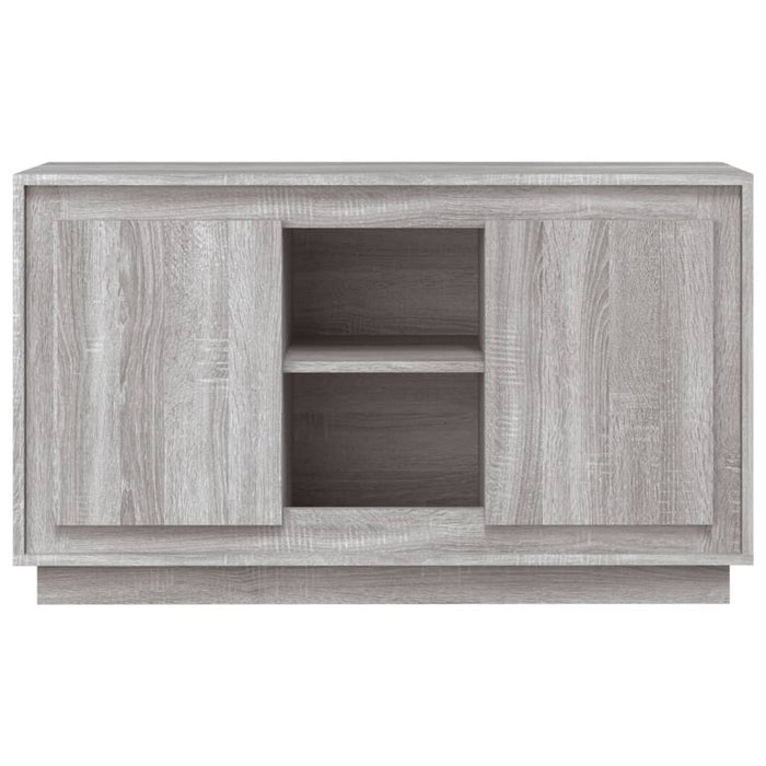 Credenza Grigio Sonoma 102x35x60 cm in Legno Multistrato 831883